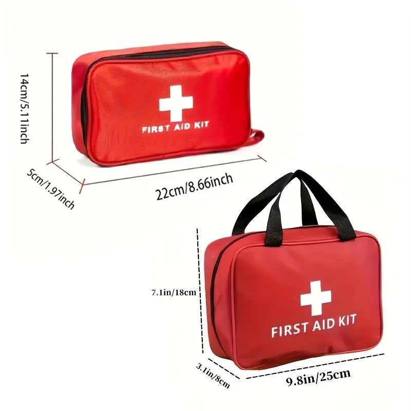 Multi purpose first aid kit suitable for outdoor activities and emergency situations, portable first aid kit, first aid