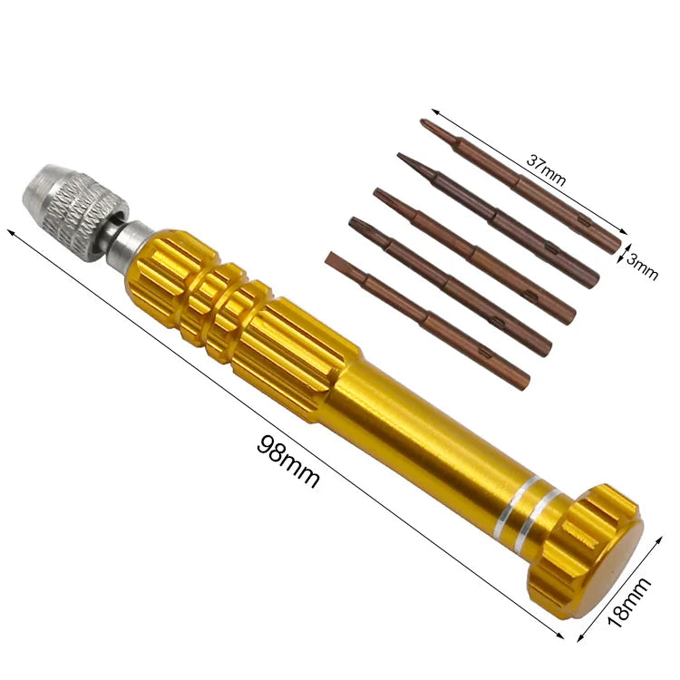 Screwdriver Set 5 in 1 Torx Multifunctional Opening Repair Tool Set Precision Screwdriver For Phones Tablet PC