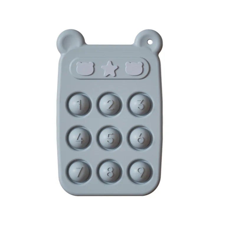 Food Grade Silicone Baby Teethers Animal Shape Teething Toys 0-12 Months Grinding Stick Pacifier Accessories BPA Free