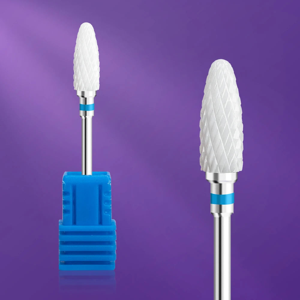 Ceramic Tungsten Carbide Nail Drill Bit for Electric Drill Machine (Manicure & Pedicure Tool)