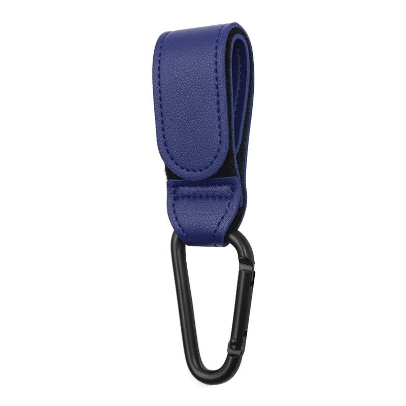 PU Leather Baby Bag Stroller Hook 360 Degree Rotatable Pram Cart Organizer Accessory for Strollers And Carts