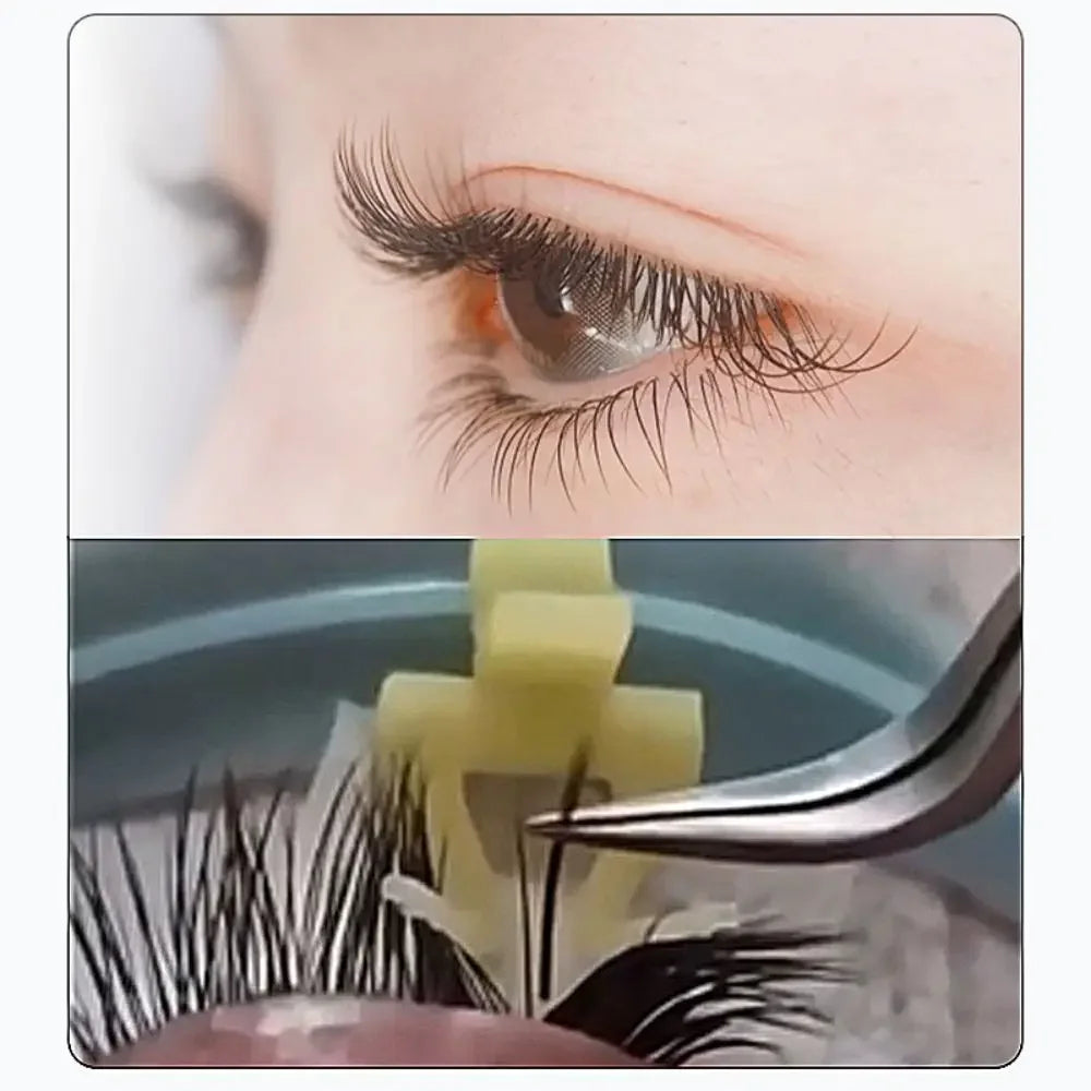 3Pcs/Set Silicone Eyelash Perm Pads Eyelash Extension Aid Patch Reusable Eyelash Lifting Grafting Separator