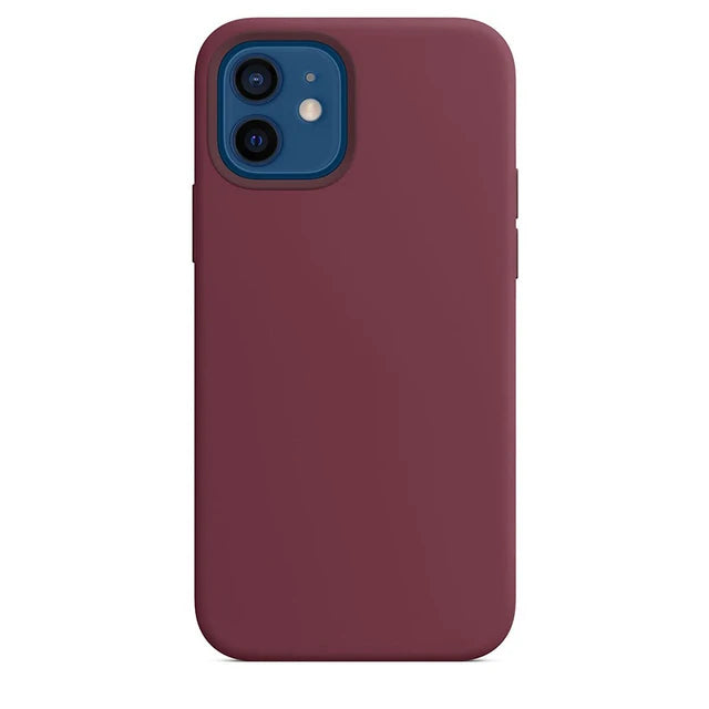 Silicone Case - iPhone 14, 13, 12, 11, 15, 16 Pro Max & Plus