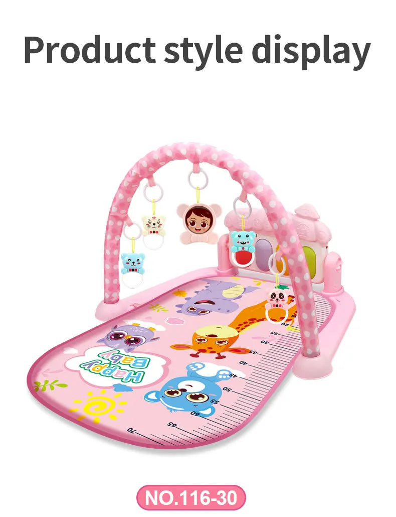 Multifunctional Baby Activity Gym Play Mat with Music