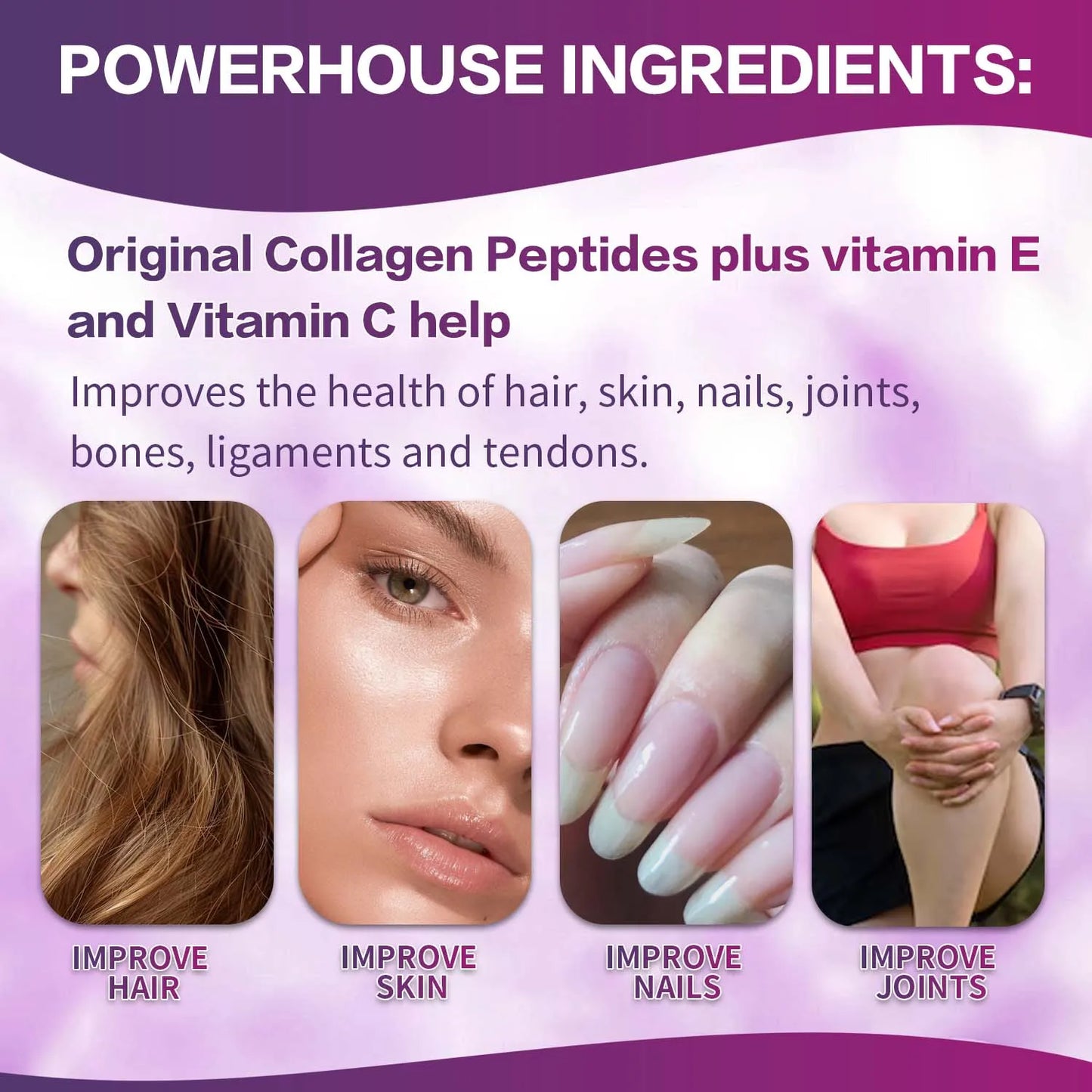 Super Collagen Peptides + Vitamin C - Hair, Skin & Nail Support
