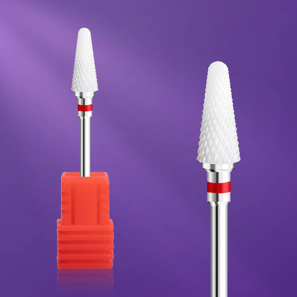 Ceramic Tungsten Carbide Nail Drill Bit for Electric Drill Machine (Manicure & Pedicure Tool)