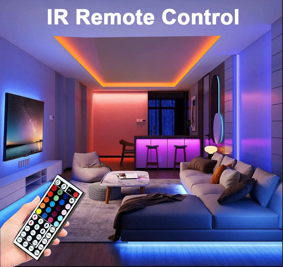 RGB LED Strip Lights with App Control for Room Decoration