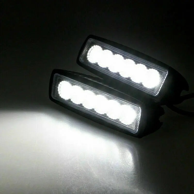 2PCS 18w 6 LED Car Work Light, Driving Lamp
