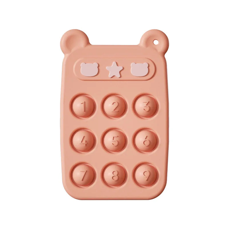 Food Grade Silicone Baby Teethers Animal Shape Teething Toys 0-12 Months Grinding Stick Pacifier Accessories BPA Free