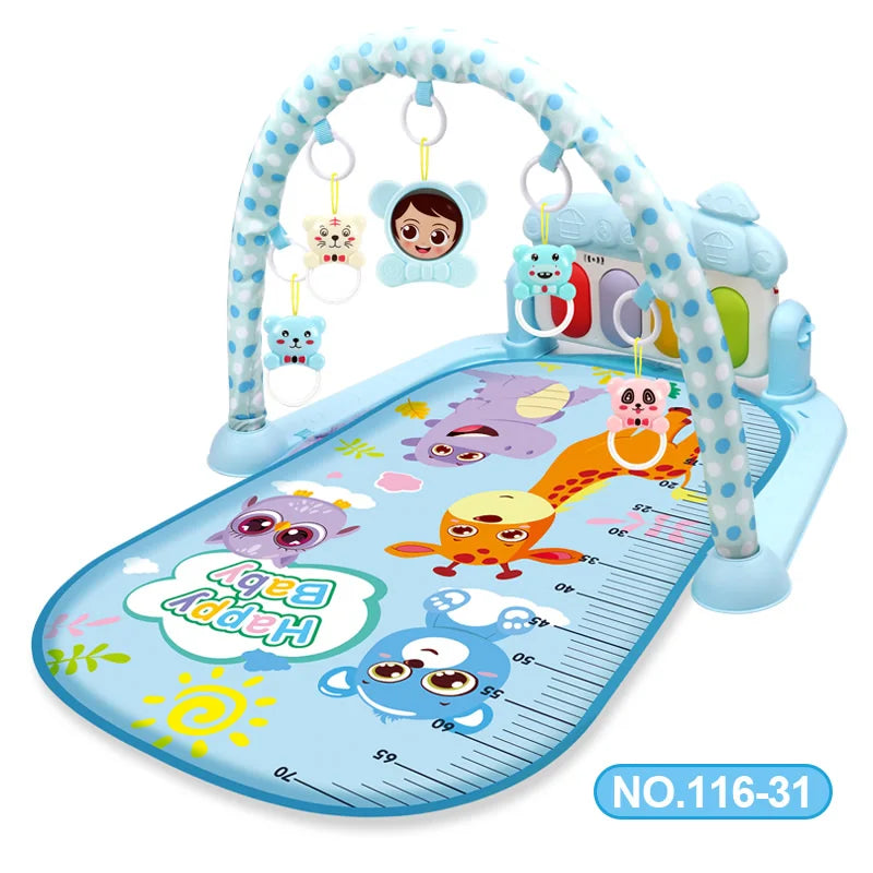 Multifunctional Baby Activity Gym Play Mat with Music