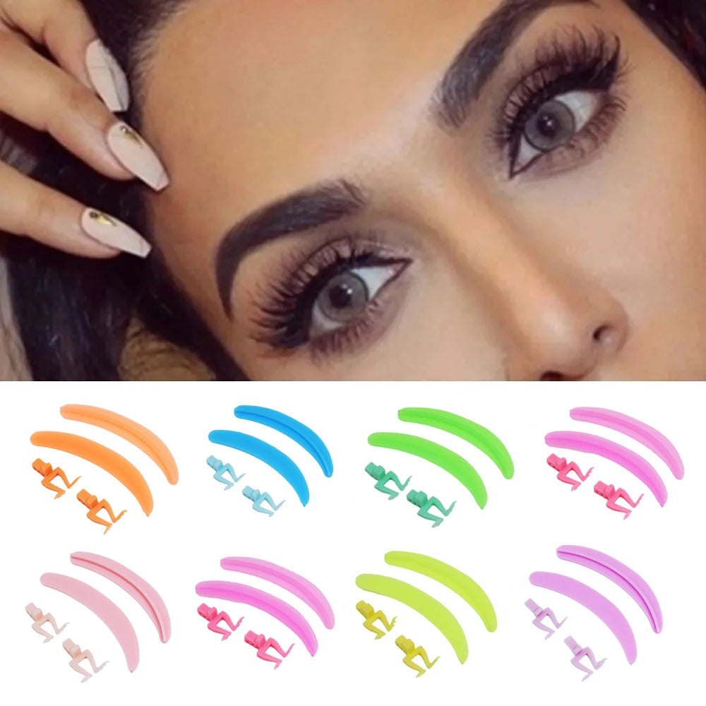 3Pcs/Set Silicone Eyelash Perm Pads Eyelash Extension Aid Patch Reusable Eyelash Lifting Grafting Separator