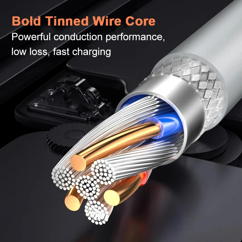 Charging Cable for iPhone 14/13/12/11 Pro Max 1-5 Pcs