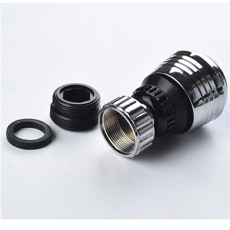 360 Degree Adjustment Faucet Extension Tube Water Saving Nozzle Filter Kitchen Water Tap Water Saving