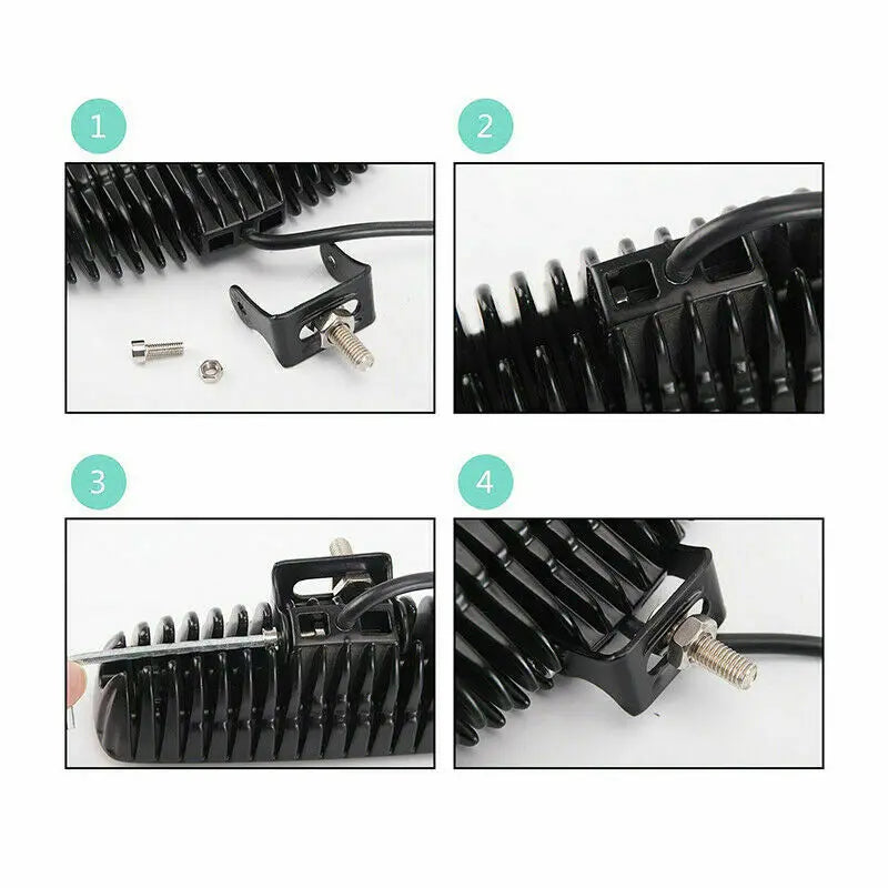 2PCS 18w 6 LED Car Work Light, Driving Lamp