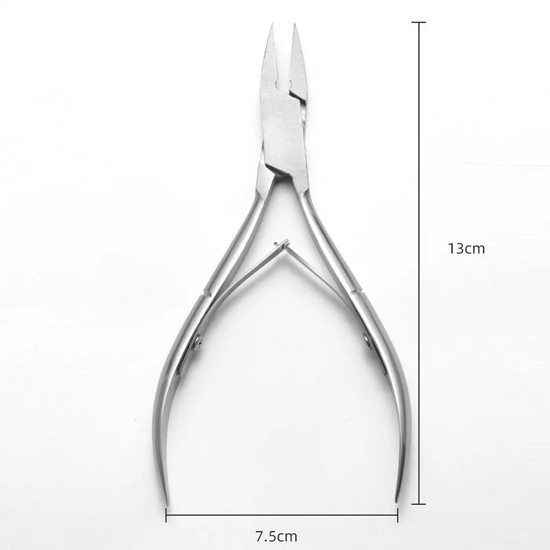 1Pcs Toenail Ingrown Nail Cuticle Nipper Pedicure Tool for Dead Skin Removal
