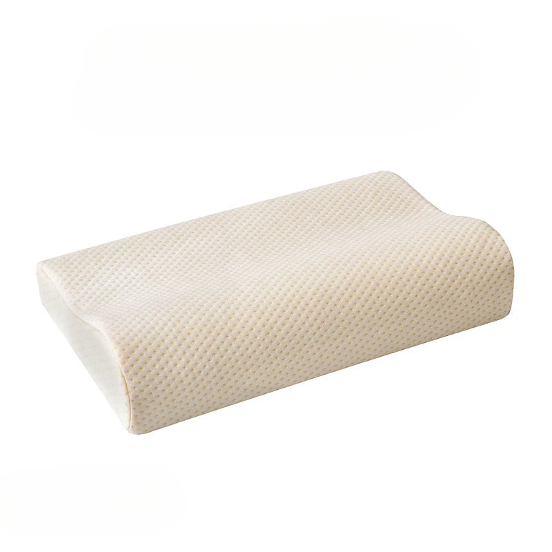 Long Memory Foam Bedding Pillow for Neck Protection, Slow Rebound Shaped Maternity Pillow, Orthopedic Support for Sleeping