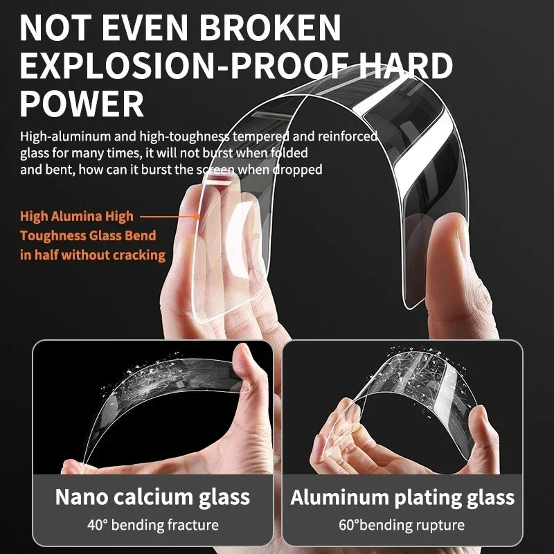 3Pcs Tempered Glass for iPhone 14 13 12 11 15 Pro Max Mini Screen Protector