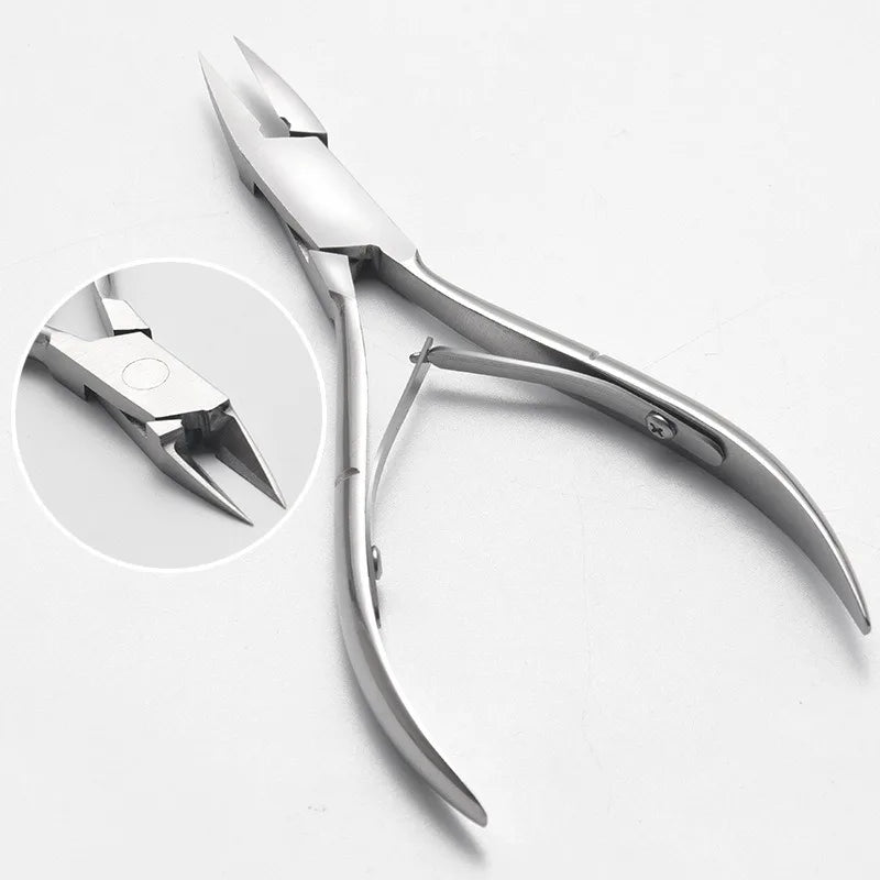 1Pcs Toenail Ingrown Nail Cuticle Nipper Pedicure Tool for Dead Skin Removal