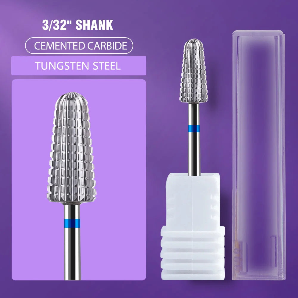 Ceramic Tungsten Carbide Nail Drill Bit for Electric Drill Machine (Manicure & Pedicure Tool)