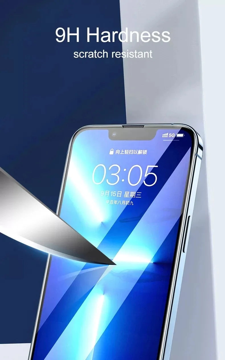 4PCS 9D Protective Tempered Glass Screen Protector