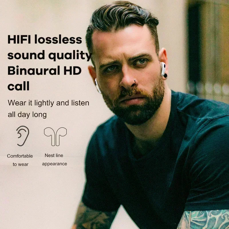 Pro 6 TWS Bluetooth Earbuds & Mic