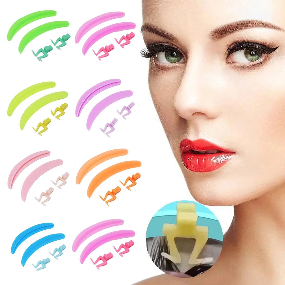 3Pcs/Set Silicone Eyelash Perm Pads Eyelash Extension Aid Patch Reusable Eyelash Lifting Grafting Separator