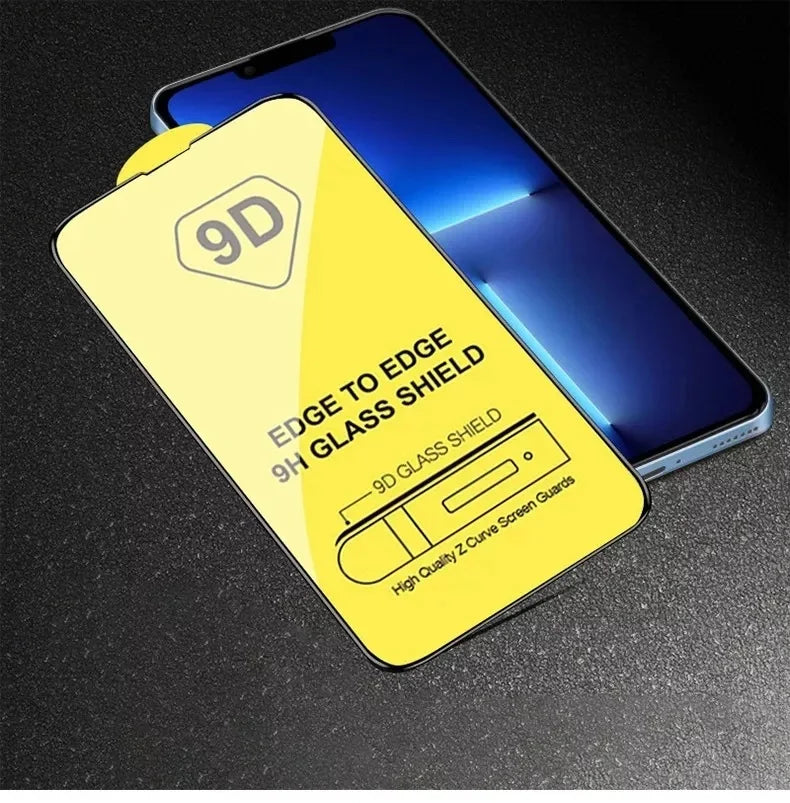 4PCS 9D Protective Tempered Glass Screen Protector