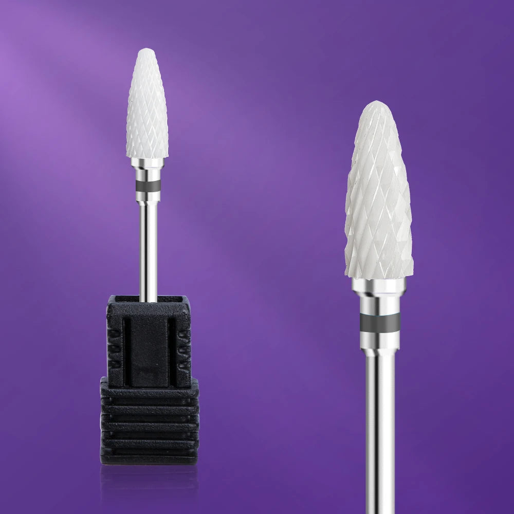 Ceramic Tungsten Carbide Nail Drill Bit for Electric Drill Machine (Manicure & Pedicure Tool)