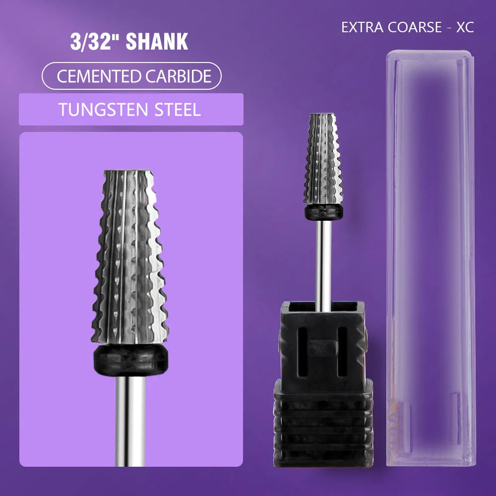 Ceramic Tungsten Carbide Nail Drill Bit for Electric Drill Machine (Manicure & Pedicure Tool)