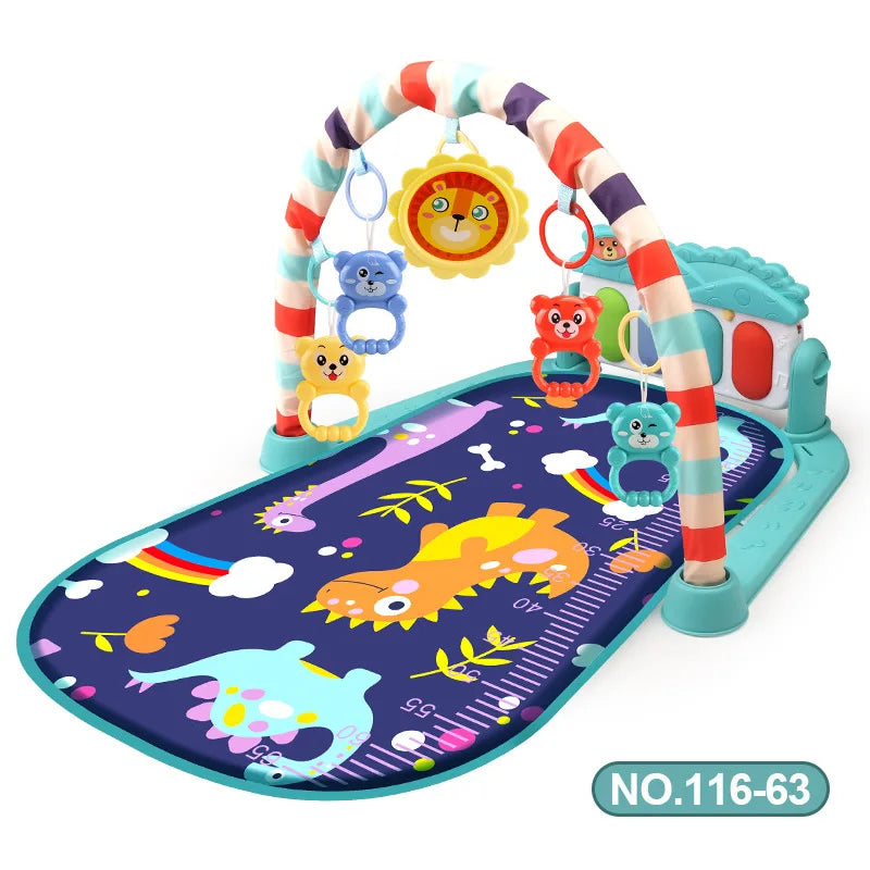 Multifunctional Baby Activity Gym Play Mat with Music