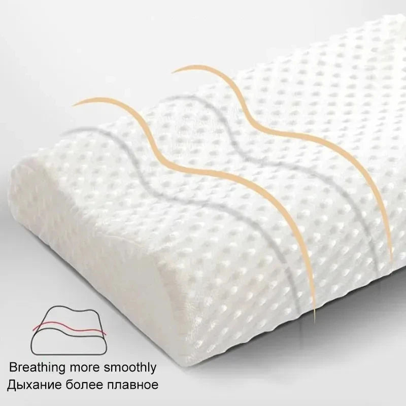 "Memory Foam Adjustable Side Sleeper Pillow for Neck & Shoulder Pain Relief, Orthopedic Contour Pillow JAF028