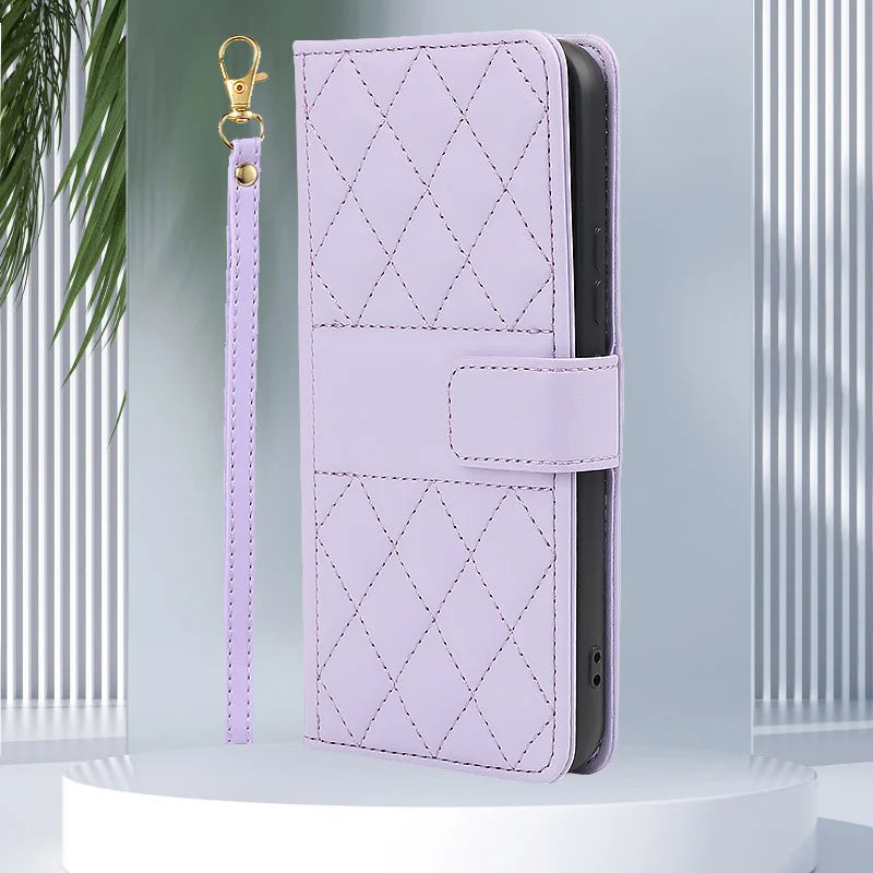 Luxury Leather Wallet Case for Samsung Galaxy (Various Models)