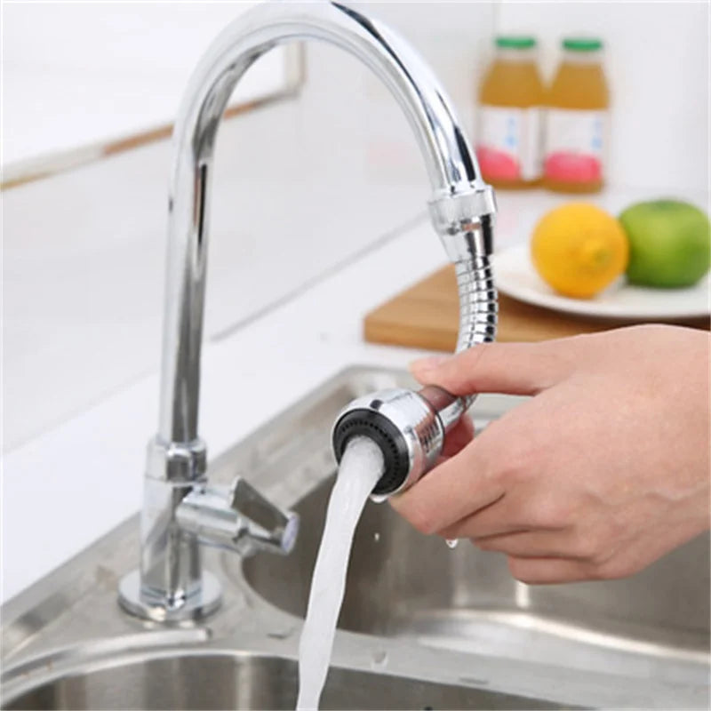 360 Degree Adjustment Faucet Extension Tube Water Saving Nozzle Filter Kitchen Water Tap Water Saving