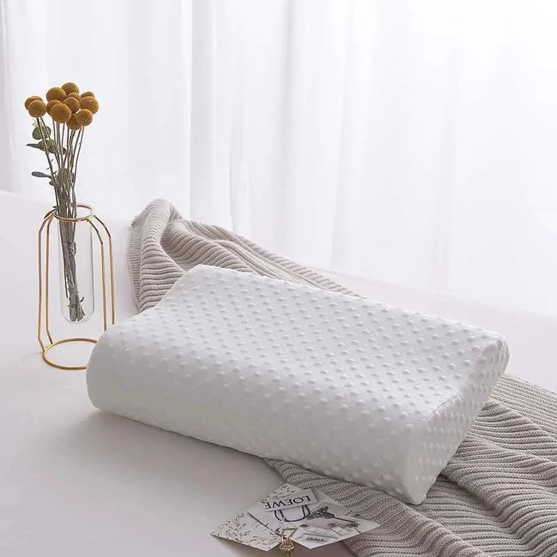 "Memory Foam Adjustable Side Sleeper Pillow for Neck & Shoulder Pain Relief, Orthopedic Contour Pillow JAF028