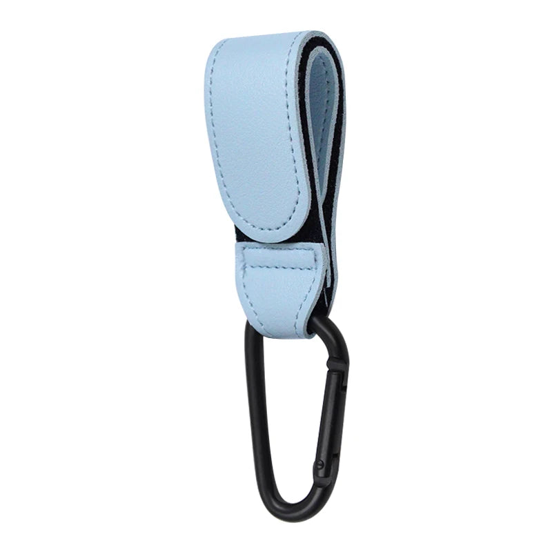 PU Leather Baby Bag Stroller Hook 360 Degree Rotatable Pram Cart Organizer Accessory for Strollers And Carts