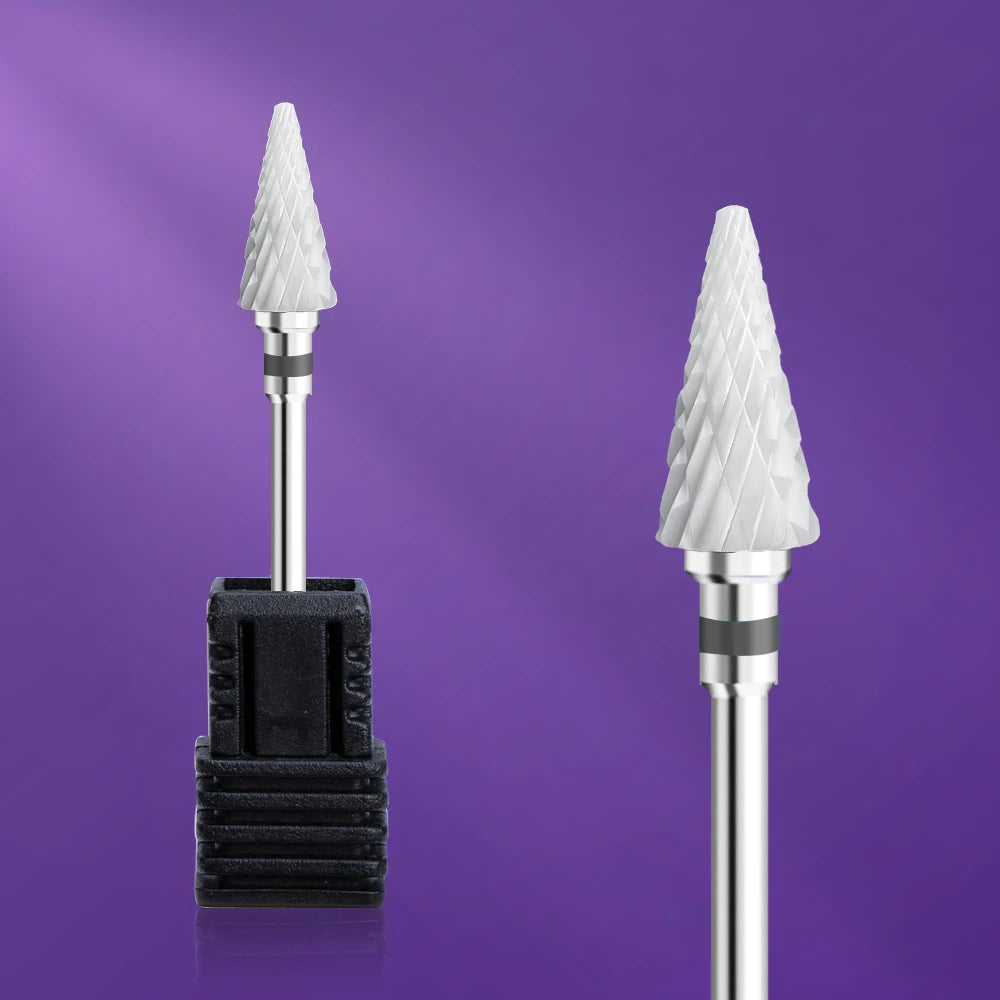 Ceramic Tungsten Carbide Nail Drill Bit for Electric Drill Machine (Manicure & Pedicure Tool)