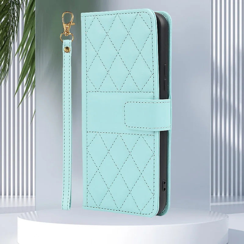 Luxury Leather Wallet Case for Samsung Galaxy (Various Models)