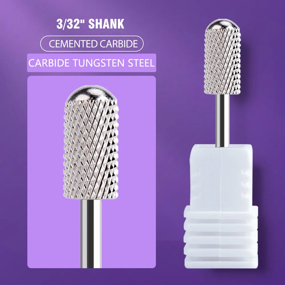 Ceramic Tungsten Carbide Nail Drill Bit for Electric Drill Machine (Manicure & Pedicure Tool)