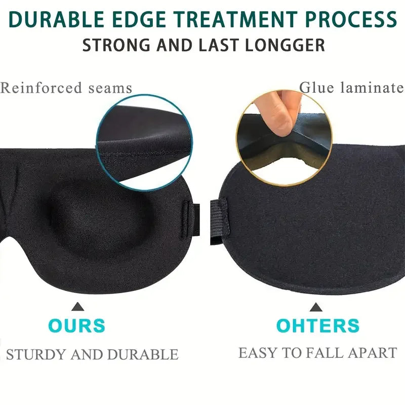 3D Stereoscopic Sleep Eye Mask, Sleep Magic Memory Sponge