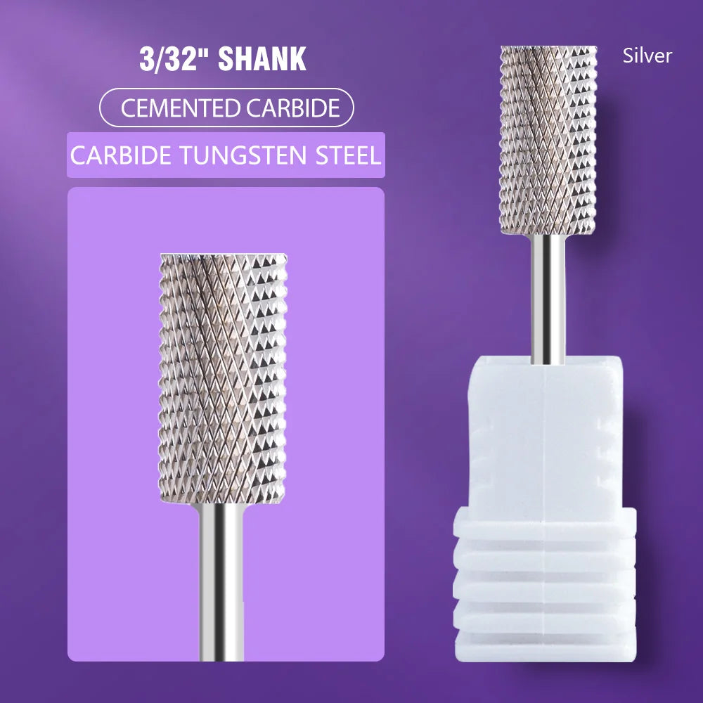 Ceramic Tungsten Carbide Nail Drill Bit for Electric Drill Machine (Manicure & Pedicure Tool)