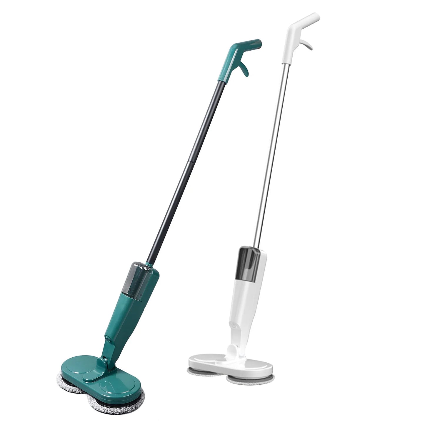 Rechargeable Cordless Electric Mop with Water Sprayer for Hardwood, Tile & Marble Floors