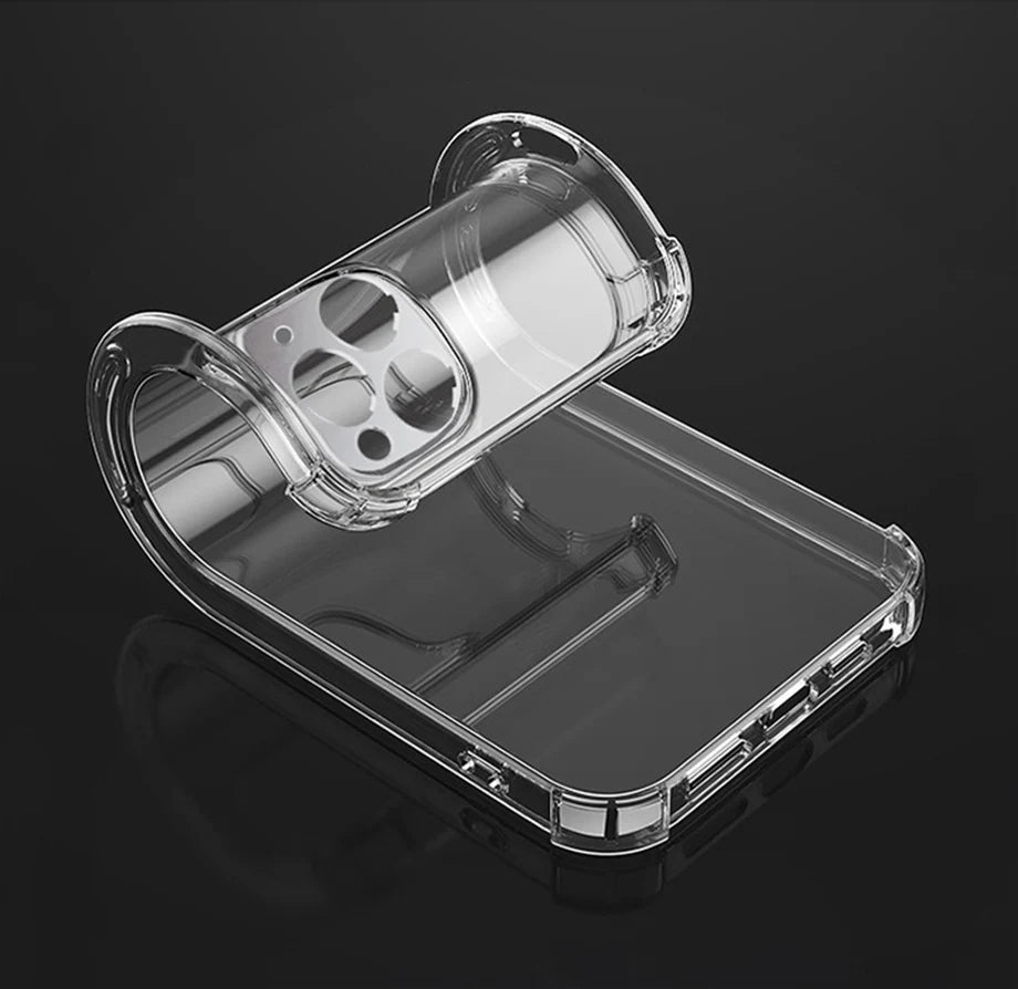 Thick Shockproof Silicone Clear IPhone Case