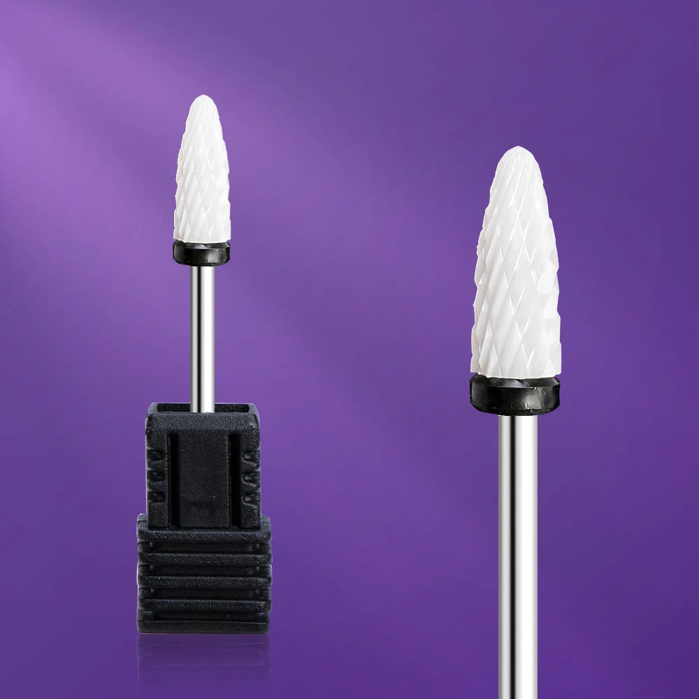 Ceramic Tungsten Carbide Nail Drill Bit for Electric Drill Machine (Manicure & Pedicure Tool)