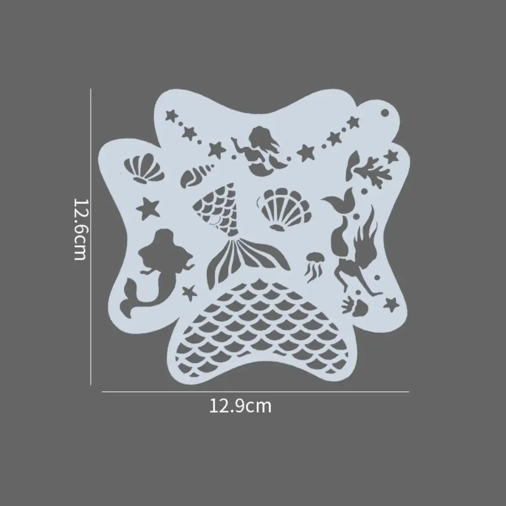 Face Paint Stencils Professional Body Art Paint Stencils Reusable for Adults Kids Easily Use Templates for Parties