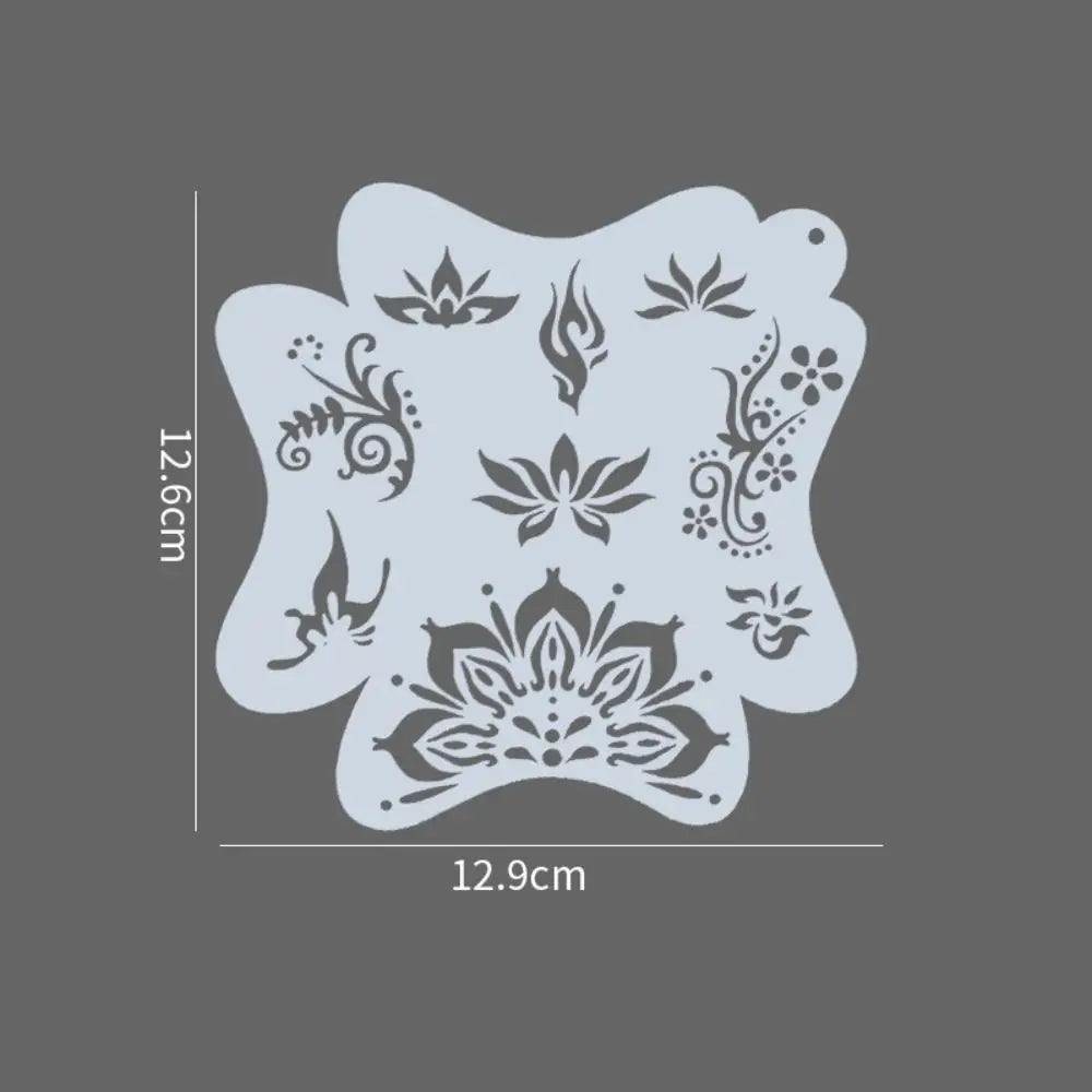 Face Paint Stencils Professional Body Art Paint Stencils Reusable for Adults Kids Easily Use Templates for Parties
