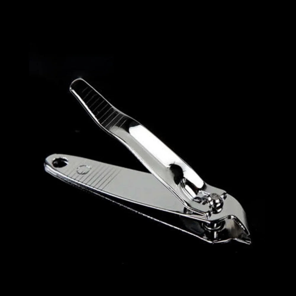 10-Piece Stainless Steel Manicure & Pedicure Tool Set with Leather Case