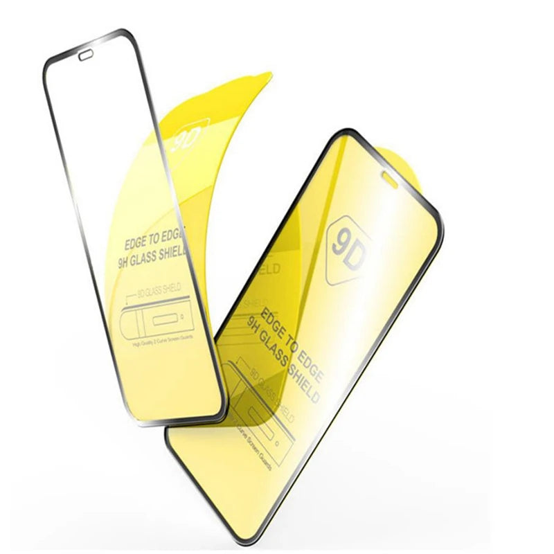 4PCS 9D Protective Tempered Glass Screen Protector
