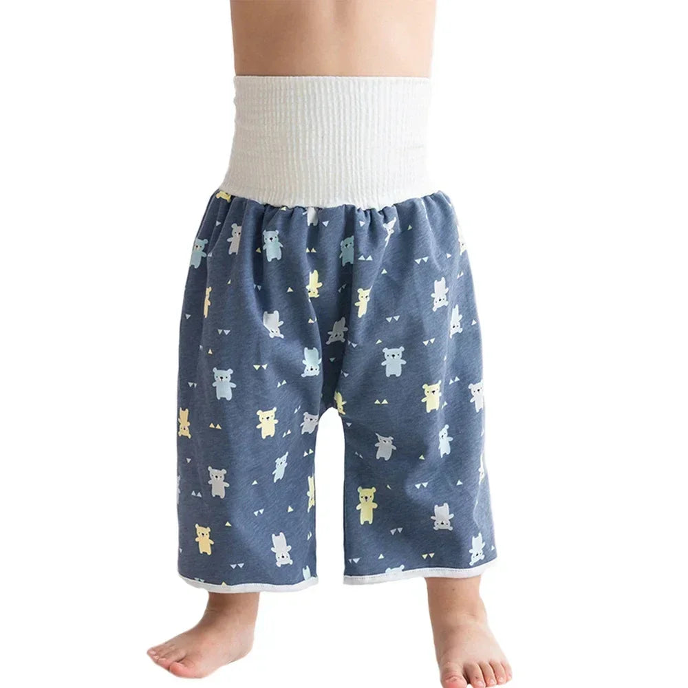 Waterproof Baby Diaper Pants Skirt for Potty Training Unisex Comfy Sleepwear for Boys And Girls 3-15kg Age Range