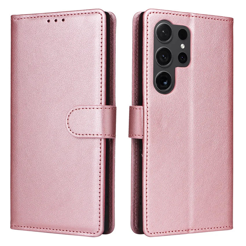 Leather Flip Wallet Case for Samsung Galaxy (Various Models)