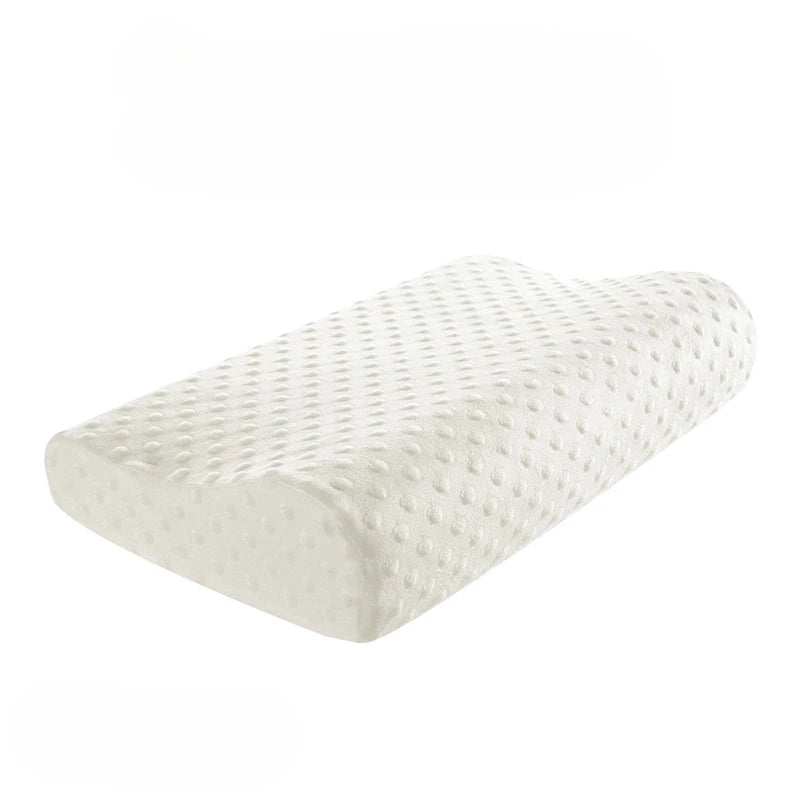 Long Memory Foam Bedding Pillow for Neck Protection, Slow Rebound Shaped Maternity Pillow, Orthopedic Support for Sleeping